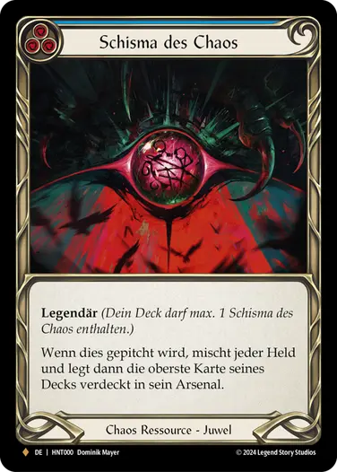 FAB　Schism of Chaos　Cold Foil DE_HNT000-CF.webp