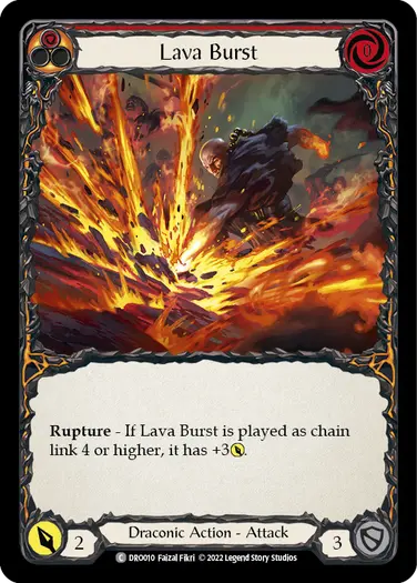 Lava Burst - Flesh and Blood (FAB) | Fablazing