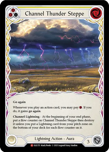 その他 [FAB]Channel Lightning Valley Runechant Runechant (Lightning) - FAB284 - Flesh and Blood: Promo Cards