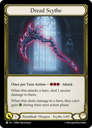 Dread Scythe - Flesh and Blood (FAB) | Fablazing