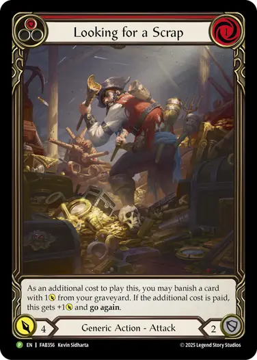 Looking For A Scrap - Fablazing