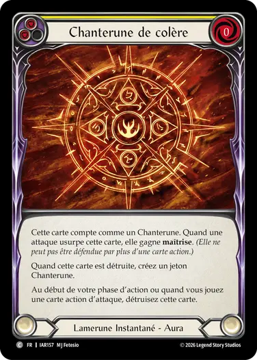 Runechant of Wrath - Flesh and Blood (FAB) | Fablazing