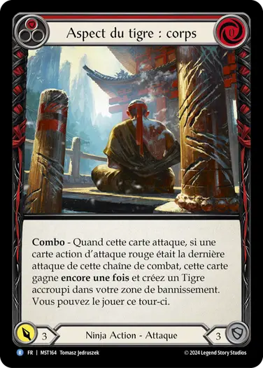 Aspect of Tiger: Body (red)