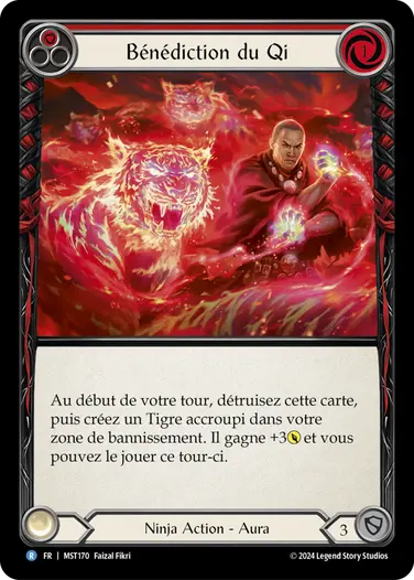 Blessing of Qi (red)