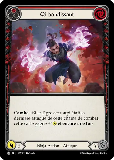 Pouncing Qi (red)