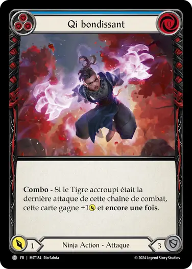 Pouncing Qi (blu)