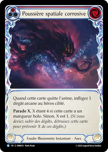 場外干渉 CF 3枚 flesh and blood Corrosive Space Dust - Flesh and Blood (FAB) | Fablazing