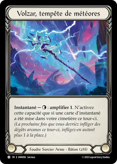 Volzar, Meteor Storm