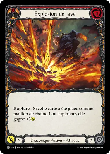 Lava Burst - Flesh and Blood (FAB) | Fablazing