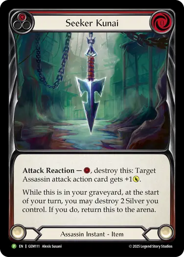 Seeker Kunai - Flesh and Blood (FAB) | Fablazing