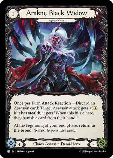その他 Arakni Marionette CF FLESH AND BLOOD FAB Arakni - Flesh and Blood TCG
