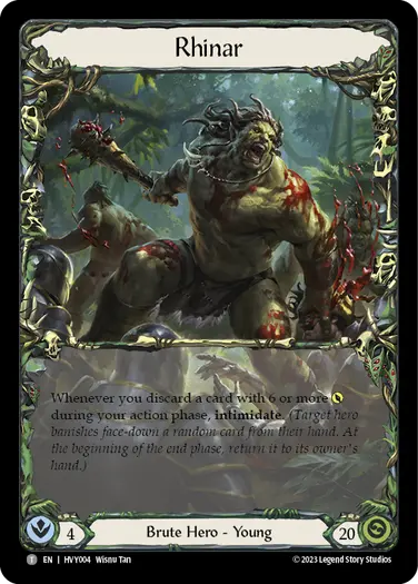 Rhinar - Flesh and Blood TCG