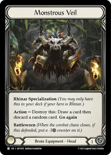 Rhinar - Flesh and Blood TCG