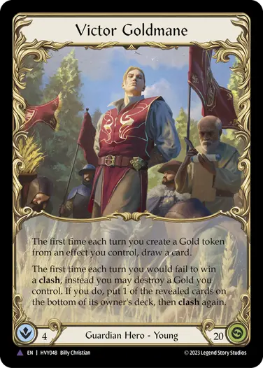 Victor Goldmane - Flesh and Blood TCG