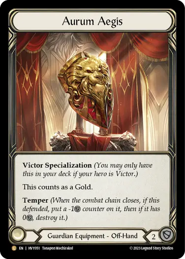 Victor Goldmane - Flesh and Blood TCG
