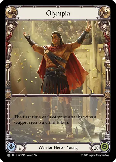 その他 FAB Olympia, Prized Fighter Marvel Olympia, Prized Fighter - Heavy Hitters - Flesh and Blood TCG