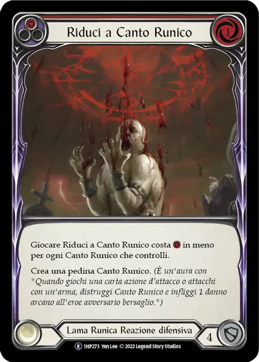 Reduce To Runechant - Flesh and Blood (FAB) | Fablazing