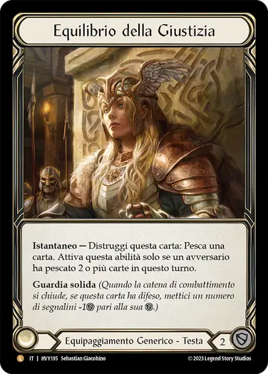Balance of Justice - Flesh and Blood (FAB) | Fablazing
