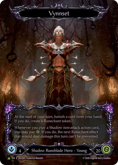 Flesh and Blood 天空のセレナーデ RF Vynnset - Flesh and Blood TCG
