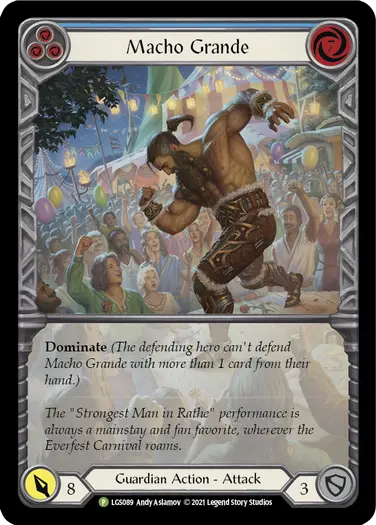 Macho Grande - Flesh and Blood (FAB) | Fablazing