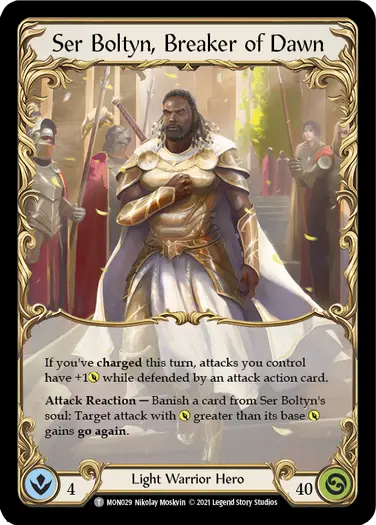Ser Boltyn - Flesh and Blood TCG