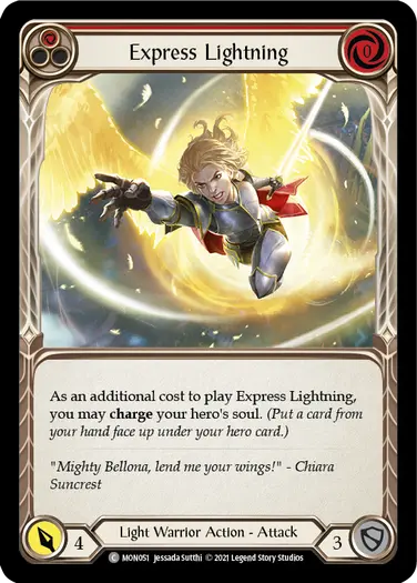 Express Lightning - Flesh and Blood (FAB) | Fablazing