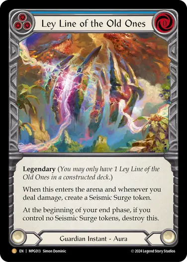 Ley Line Of The Old Ones - Flesh and Blood (FAB) | Fablazing