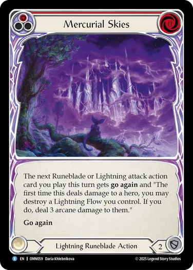 Rules Reprise: Omens of the Third Age Limited - Flesh and Blood TCG