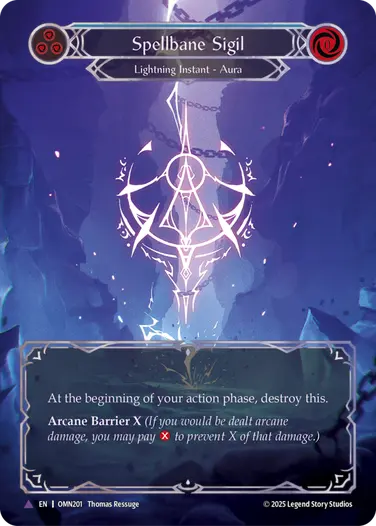 Spellbane Sigil - Flesh and Blood (FAB) | Fablazing