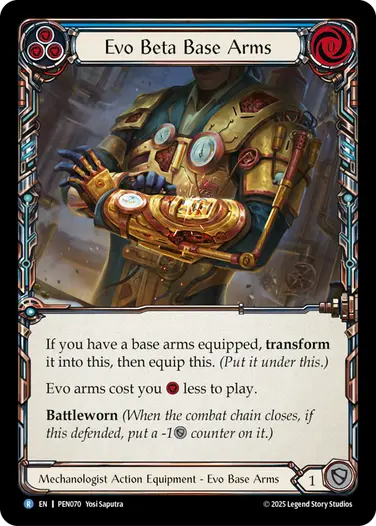 Evo Beta Base Arms