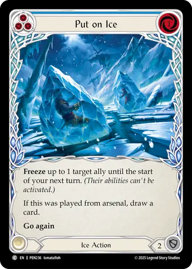 Put On Ice - Flesh and Blood (FAB) | Fablazing