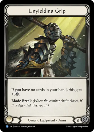 Unyielding Grip