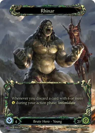 Rhinar - Flesh and Blood TCG
