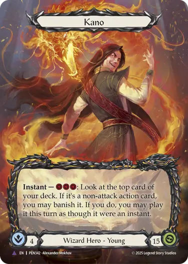 flesh and blood ケイノ　デッキ Silver Age Spotlight: Kano - Flesh and Blood TCG