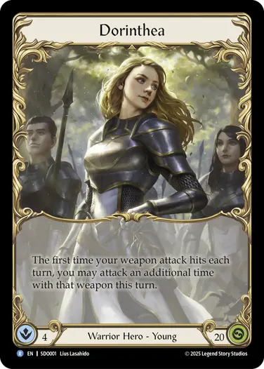 その他 UFlesh and Blood dorinthea dash Silver Age Chapter 2 - Dorinthea - Flesh and Blood TCG