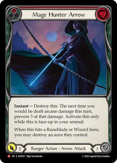Mage Hunter Arrow - Flesh and Blood (FAB) | Fablazing