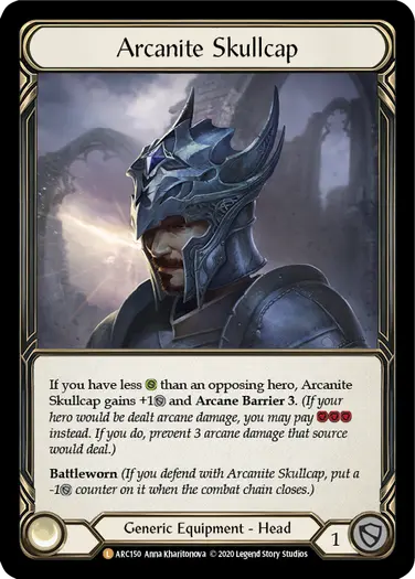 その他 Arcanite Skullcap(RF/ARC150/EN/FAB) U-ARC150-RF.webp