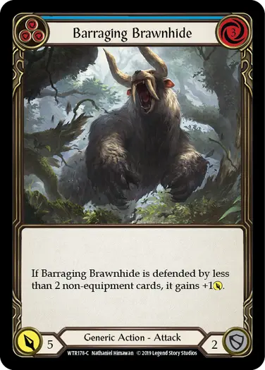 Barraging Brawnhide